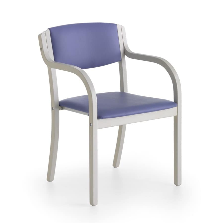 Sedia imbottita Marta