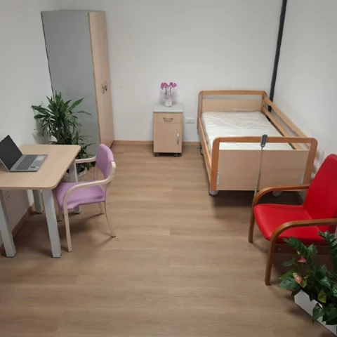 Interni professionali Deus Design per contesti assistenziali